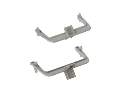 Комплект угловых элементов 90° (внешний+внутренний) среднего профиля GOLA Alphalux, пластик серый