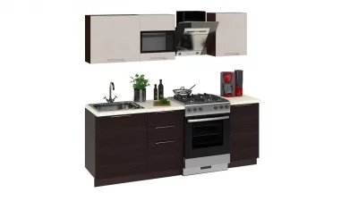 Кухонный гарнитур длиной - 210 см «Латте-2»