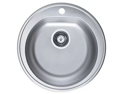 Мойка Alveus Form 30 satin, диаметр 510мм, глубина 185мм