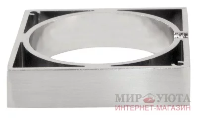 Проставка квадратная для врезных светильников LINSU и POINT, хром: LIQ-SPACER