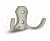 Крючок двухрожковый никель матовый: WP8906