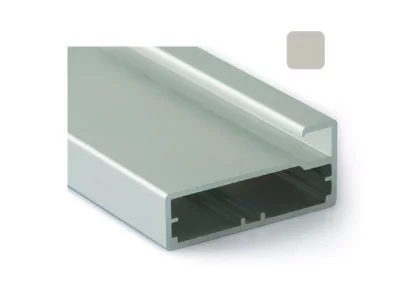 Профиль 45/9 для рамочных фасадов FIRMAX 5800 мм, хром полированный