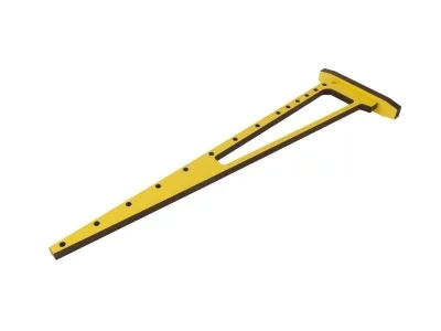 Мебельный кондуктор "угольник" шаг 25/50 диаметр втулки 7 мм, МК-14