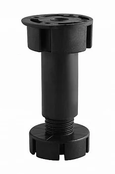 GTV: Ножка мебельная DP-100, h=100мм, пластик NM-DPD20-100