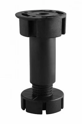 GTV: Ножка мебельная DP-100, h=100мм, пластик NM-DPD20-100