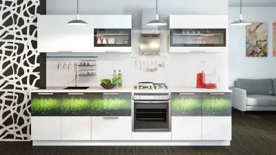 Кухонный гарнитур длиной - 300 см (со шкафом НБ)