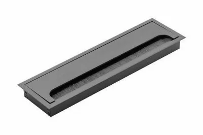 GTV: Пропуск для кабеля Мерида 80x280 черный LB-80X280-20