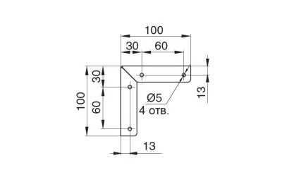 Ножка декоративная Флоренция, h.150, отделка золото (перламутр)