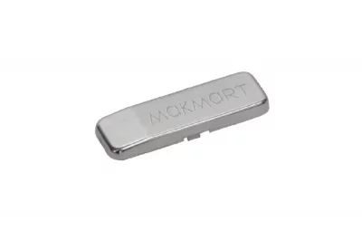 Накладка на плечо петли с логотипом MAKMART, отделка никель