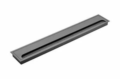 GTV: Пропуск для кабеля Мерида 80x500 черный LB-80X500-20