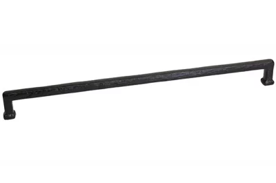 Ручка-скоба 320мм, отделка черный матовый лакированный