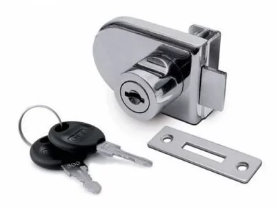 GTV: Замок для стекла 408 хром ZZ-SZ-408-01