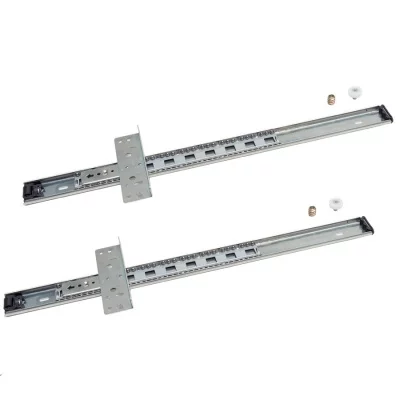 Комплект шариковых направляющих h.35, L=454мм для поворотно-сдвижных фасадов, отделка цинк