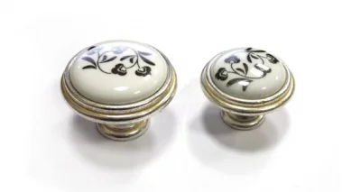 Giusti: Ручка металлическая со вставкой "Узор" - P77.00.H4.M5G