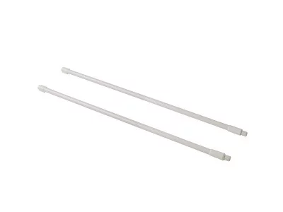 Рейлинги Firmax длина 500 мм, круглые верхние для ящика Newline, белые