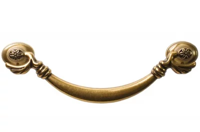 Ручка-скоба 128мм, отделка бронза &quot;Валенсия&quot;