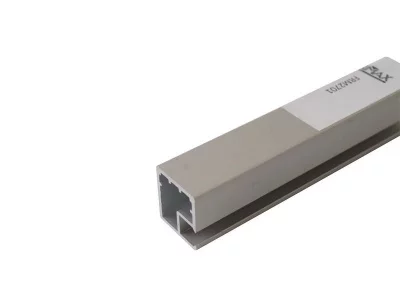 FIRMAX Профиль фасадный алюм. 21х19 мм (PK0.TBM/R19*21), анод. серебро мат., L=6000