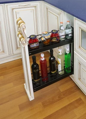 Kessebohmer: Бутылочница «Black Roger», для ширины фасада 150 мм