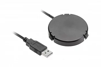 GTV: Беспроводное зарядное устройство для установки под столешницу-плиту  , кабель длиной 1,5 м AE-ZLADPOD-20