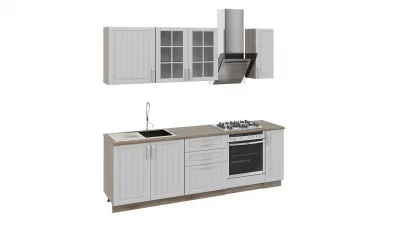 Кухонный гарнитур длиной - 240 см (со шкафом НБ)