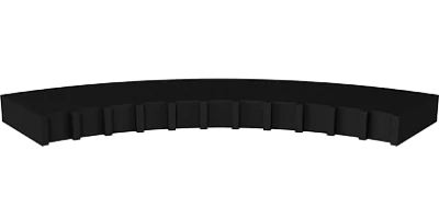 Планка подфризовая закругленная обратная, коллекция Классика П Планка подфризовая закругленная обратная, коллекция Классика П