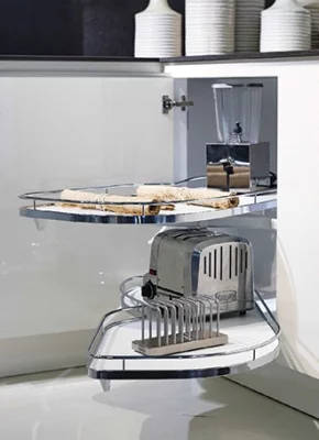 Kessebohmer: «ЛеМанс», правый, для ширины фасадов 450 мм Kessebohmer: «ЛеМанс», правый, для ширины фасадов 450 мм