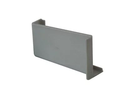 Накладка декоративная для навеса шкафа 806007500SX, пластик, алюминий, левая