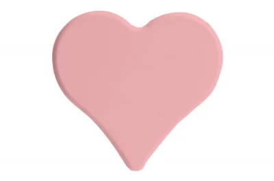 Ручка-кнопка 32 мм, отделка розовая