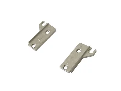 Рейлинг продольный Firmax глубина 400 мм белый, (2 рейлинга + 2 крепления)