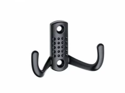 GTV: Мебельный крючок K-23 B0, черный WZ-B0-K23-20
