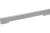 Ручка-скоба 192-160мм, отделка хром матовый лакированный