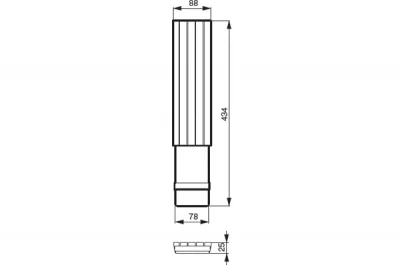 Composit 50 Вставка держатель ножей, бук