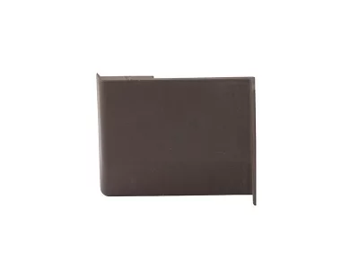 Накладка декоративная для навеса шкафа 801000400SX, коричневая, левая