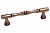 Ручка-скоба 96мм, отделка медь античная кантри