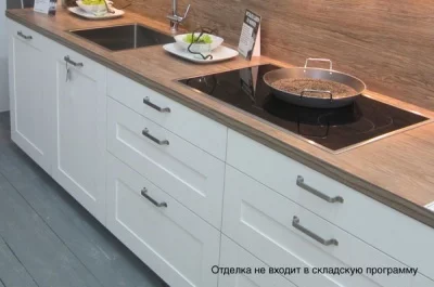 Ручка-скоба 128мм, отделка медь античная