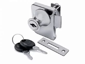 GTV: Замок для стекла 409 хром ZZ-SZ-409-01