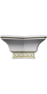 Накладка на ФВ Диона внутренний угол 135, коллекция Классика 2А