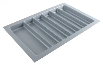 Boyard: Поддон для столовых приборов, 730х480мм., серый PC01/GR/730x480