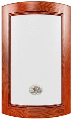 Фасад под стекло закругленный, коллекция Марта