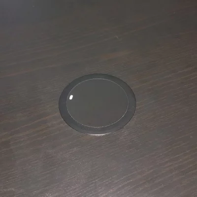 Встраиваемая беспроводная зарядка Qistore Планета Меркурий (Белая)