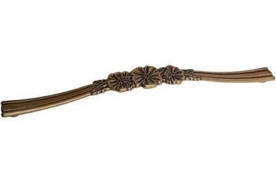 Ручка-скоба 320мм, отделка бронза "Орваль"