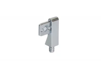 Держатель торцевой правый, отделка хром глянец