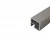 FIRMAX Профиль фасадный алюм. 21х19 мм (PK0.TBM/R19*21), анод. серебро мат., L=6000