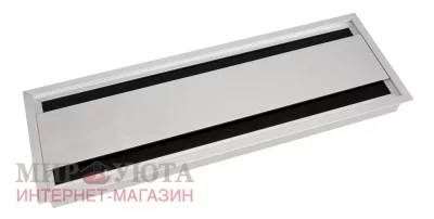DUO Заглушка кабель-канала, алюминиевая, 320х110 мм: 2134.301