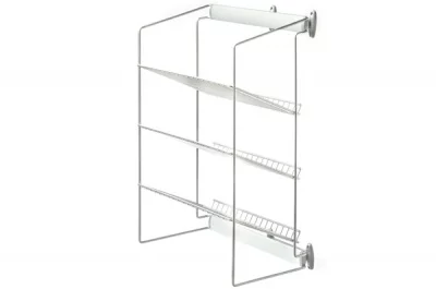 Выдвижная полка для обуви, трёхуровневая