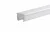 Профиль для LED подсветки врезной, L=4000 мм, отделка белый матовый