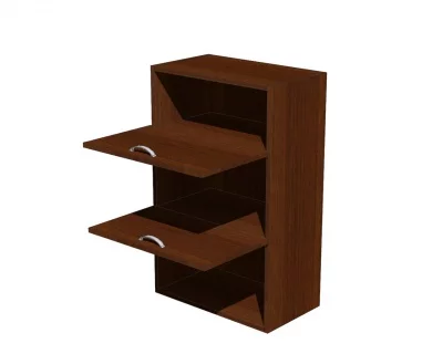 Каркас навесного шкафа, с верхней нишей 600*305*920