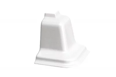 Угол 90" внешний для бортика Rauwalon127, цвет светло-серый