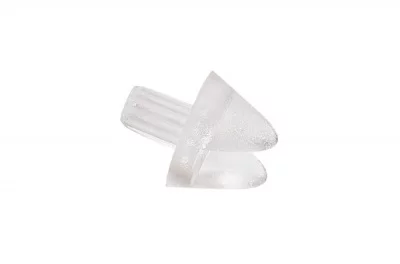 Полкодержатель для стекла 5мм, отделка транспарент (за 100 штук)