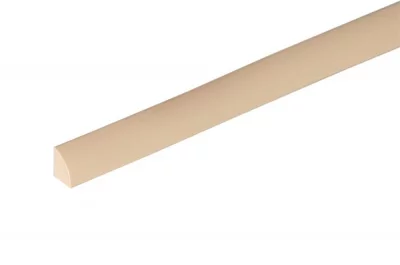 Профиль для крепления витражей, ПВХ 5.5х7мм, цвет бежевый, в бухтах Профиль для крепления витражей, ПВХ 5.5х7мм, цвет бежевый, в бухтах